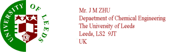 Department of Chemical Engineering, The University of Leeds, Leeds  LS2  9JT, UK